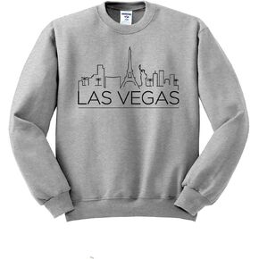 Skyline Las Vegas Nevada Sweatshirt Unisex in Saudi Arabia
