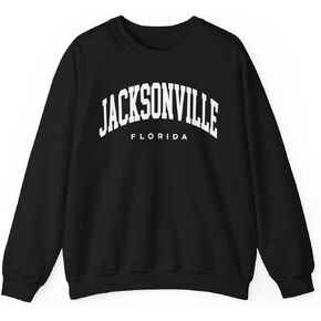 Jacksonville Florida Adult Unisex Crewneck Sweatshirt in Saudi Arabia
