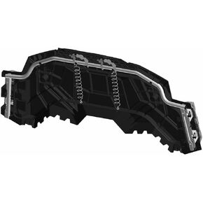 حامل Polaris ATV ASM، أمامي، BLK [INCL. حامل، دعم، ملصق، موسعات]، قطعة OEM الأصلية 2637624-070، الكمية 1 in Kuwait