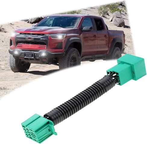 جميع الأضواء Mod 6 High Mod لـ 2023 2024 2025 Chevy Colorado & GMC Canyon جميع المصابيح الأمامية الستة على الضباب/العوارض المنخفضة عند تشغيل الحزم العالية، ضوء الضباب دائمًا على محول وحدة PNP in Saudi Arabia