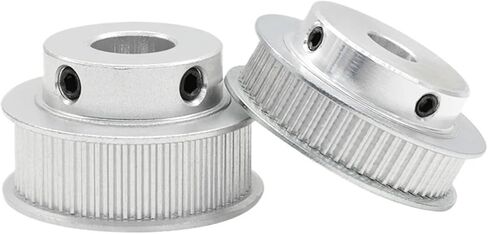 2GT Timing Pulley 60T 65T Circle-arc Tooth Pitch 2mm Width 5-12mm Bore 5-14 1Pcs(6 mm,65T-Belt Width 6mm) in Saudi Arabia