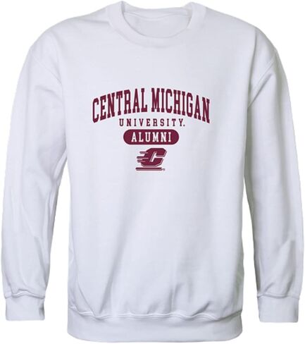 Central Michigan University Chippewas CMICH NCAA College Alumni Fleece Crewneck in Kuwait
