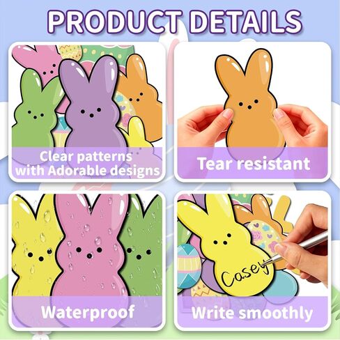 ديكورات لوحة إعلانات عيد الفصح، 72 قطعة من زينة عيد الفصح يسوع، يسوع قام أخبر زقزقة البيض والأرنب قطع الأراضي العشبية، ديكورات عيد الفصح المسيحية، ديكور الكنيسة في الفصل الدراسي الأحد in Kuwait