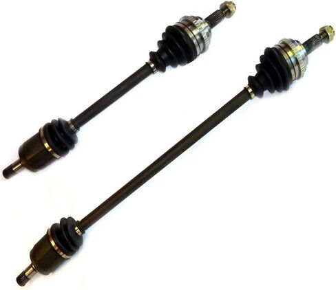DTA HO80938026A front Left Right Pair - 2 New Premium CV Axles (Drive Axle Assembly) Compatible with Honda Civic 2001-2005 1.7L Automatic Only in Saudi Arabia
