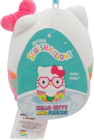 Squishmallows 3.5" Clip-On Summertime Hello Kitty in Saudi Arabia