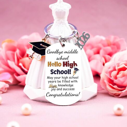 8th Grade Graduation Gifts For Girls Boys Class Of 2026 Keychain Senior Middle High School Graduation Gift Grad Gifts For Him Her Daughter Son in Saudi Arabia