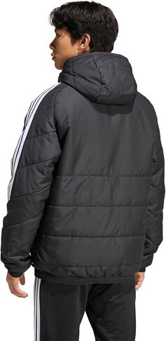 سترة adidas Tiro 26 الشتوية - طاردة للماء، معزولة بطبقة Climawarm، مقاس عادي، سحاب كامل للحماية من الطقس البارد in Kuwait