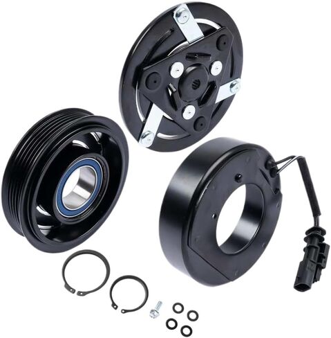 AC Compressor Clutch Kit 23291879 23398670 Compatible With Equinox Terrain 1.5L L4 CVC 2018-2021 in Saudi Arabia