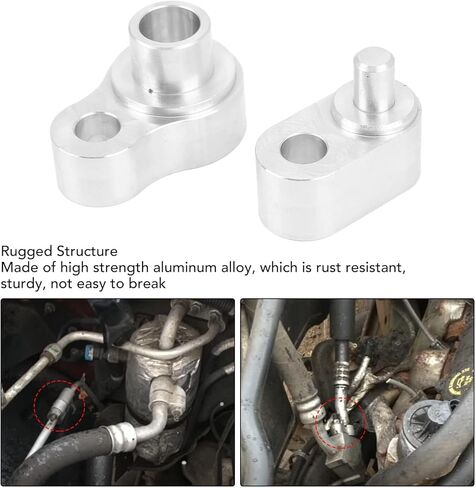 Rear AC Block Off Kit Aluminum Alloy High Strength Rugged Structure Replacement for in Kuwait