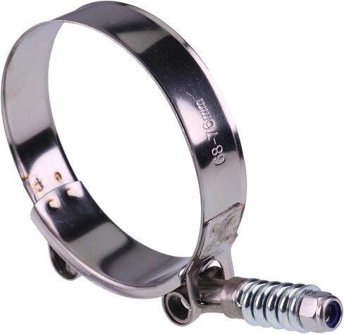 الفولاذ المقاوم للصدأ المبرد T-Bolt الربيع خرطوم المشبك 904-468 ​​6C2Z-6K786-AA متوافق مع فورد F650 E-350 F750 E-450 F550 6.0L Superduty Powerstroke in Kuwait