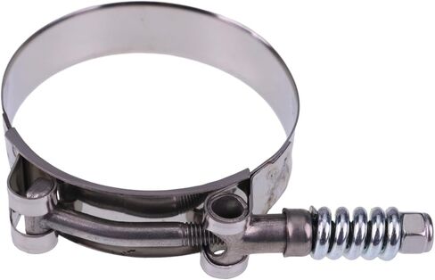 الفولاذ المقاوم للصدأ المبرد T-Bolt الربيع خرطوم المشبك 904-468 ​​6C2Z-6K786-AA متوافق مع فورد F650 E-350 F750 E-450 F550 6.0L Superduty Powerstroke in Kuwait