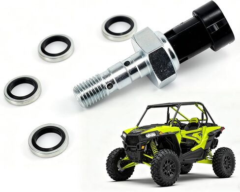 مفتاح ضغط الفرامل مع 4 مجموعة ختم Relpace OE 791071/4014262/ 4081117 متوافق مع Sportsman General 2016-2021 RZR 2019-2024 Polaris Ranger XP 1000 in Kuwait