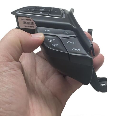 Steering Wheel Mounted Cruise Control Switch Butto/Fit for Ford Focus 3 Kuga 2017 Car Cruise Buttons Multi-Function Steering Wheel Control Button with Cables in Saudi Arabia