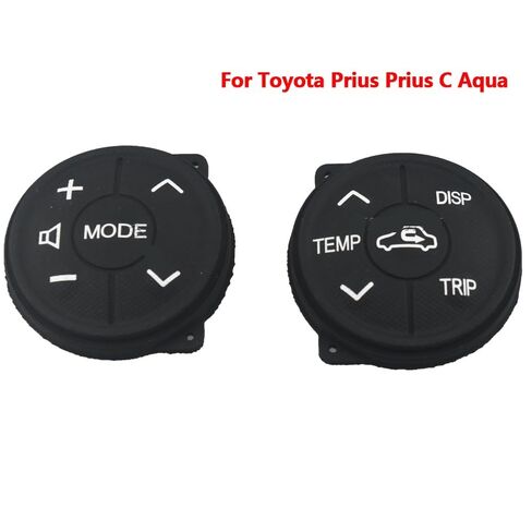 مفتاح التحكم في السرعة المثبت على عجلة القيادة بوتو/مناسب لسيارة Toyota Prius C US 2012-2017 Aqua 2012-2014 مفتاح التحكم في عجلة القيادة من المطاط in Saudi Arabia