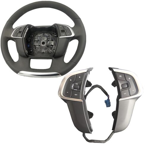 Steering Wheel Mounted Cruise Control Switch Butto/Fit for Citroen C4L DS4 2013-2016 Auto Parts Cruise Control Buttons Car Steering Wheel Phone Volume Switch in Kuwait
