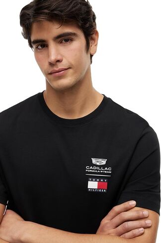 تي شيرت Tommy Hilfiger Formula 1 للرجال Tommy X Cadillac F1® Team Stripe in Kuwait