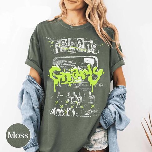 KATSEYE خمر الراحة الألوان قميص ثقافة البوب ​​تي شيرت الموسيقى الفرقة الجرافيك تيز عارضة الشارع الشهير المحملة الراحة Colort للجنسين القطن متعدد in Kuwait