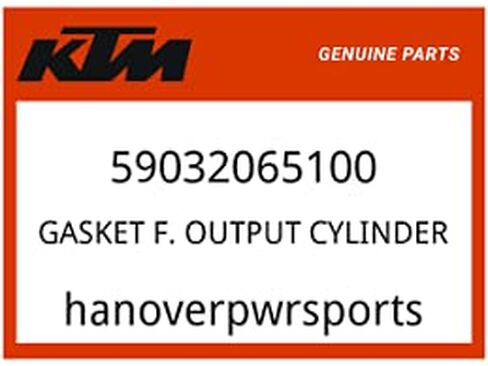 KTM Gasket F. Output in Saudi Arabia