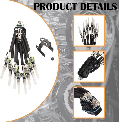 FJ504 89060440 Fuel Injector Compatible with Escalade Chevy CK Pickup Express Suburban Tahoe GMC Savana Yukon Replacement# 2173029 25340347 in Saudi Arabia