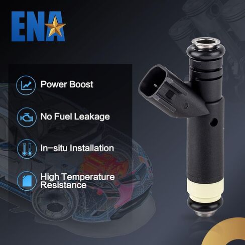 ENA 3 فتحات حقن الوقود متوافقة مع Ford Ranger Mazda B3000 3.0L V6 2001 2002 2003 2004 2005 2006 2007 2008 استبدال FJ463 4L5Z9F593A 1AMFI00030 2204-510865 CM5174 800-1470N مجموعة من 6 in Kuwait