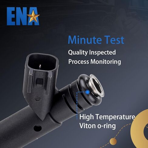 ENA 3 فتحات حقن الوقود متوافقة مع Ford Ranger Mazda B3000 3.0L V6 2001 2002 2003 2004 2005 2006 2007 2008 استبدال FJ463 4L5Z9F593A 1AMFI00030 2204-510865 CM5174 800-1470N مجموعة من 6 in Kuwait