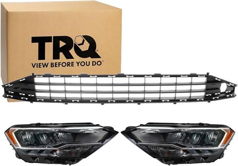 TRQ Lighting Kit VW1036147 VW2502174 VW2503174 Compatible with 2019-2021 Volkswagen Jetta in Saudi Arabia