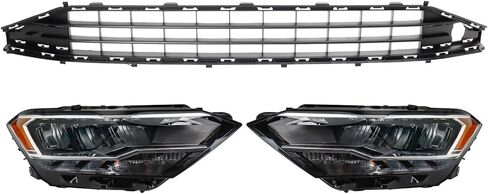 TRQ Lighting Kit VW1036147 VW2502174 VW2503174 Compatible with 2019-2021 Volkswagen Jetta in Saudi Arabia