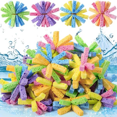 كرات مائية قابلة لإعادة الاستخدام من بلووينلي للألعاب المائية الخارجية، كرات إسفنجية للعب الرمي، دلو عيد الفصح، الأنشطة الصيفية، ألعاب حمام السباحة، الفناء الخلفي، الترامبولين in Kuwait