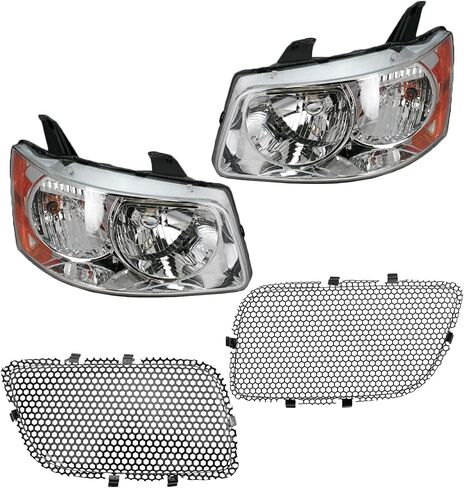TRQ Lighting Kit GM1200564 GM1200565 GM2502284 GM2503284 Compatible with 2006-2009 Pontiac Torrent in Saudi Arabia