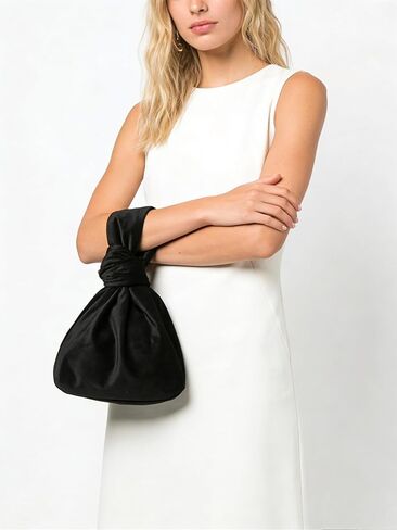 محافظ يد بمقبض من Zoranala للنساء - حقائب سهرة بعقدة مخملية وحقائب يد لحفلات الزفاف وحفلات التخرج وحقائب يد رسمية للسهرات in Kuwait