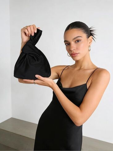 محافظ يد بمقبض من Zoranala للنساء - حقائب سهرة بعقدة مخملية وحقائب يد لحفلات الزفاف وحفلات التخرج وحقائب يد رسمية للسهرات in Kuwait