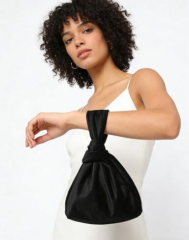 محافظ يد بمقبض من Zoranala للنساء - حقائب سهرة بعقدة مخملية وحقائب يد لحفلات الزفاف وحفلات التخرج وحقائب يد رسمية للسهرات in Kuwait