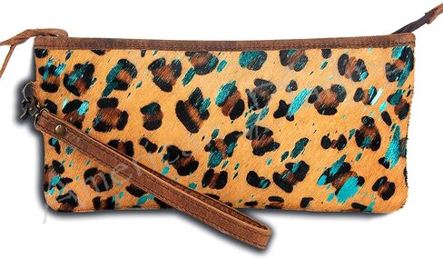 American Darling Wristlet Hair on Genuine Leather Western Women Bag | Handbag Purse Travel Clutch in Saudi Arabia