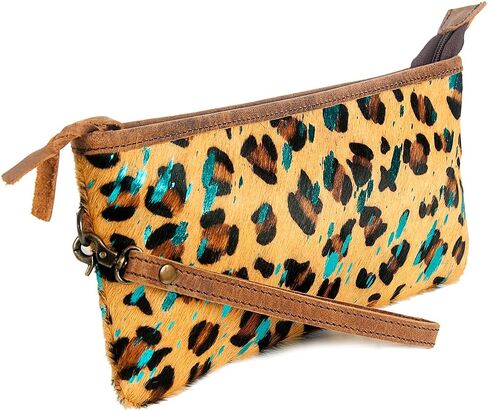 American Darling Wristlet Hair on Genuine Leather Western Women Bag | Handbag Purse Travel Clutch in Saudi Arabia