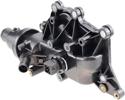 Thermostat Housing Engine Coolant Water Neck Pump Outlet Compatible with Clio Laguna Scenic - Replaces 8200561434 8200158269 8200700094 in Saudi Arabia