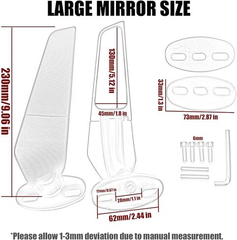 كبيرة الحجم LED بدوره أضواء الإشارة دراجة نارية المرايا الشبح الرياح الجناح الجانب مرايا الرؤية الخلفية متوافقة مع 2025 النينجا 500 SE النينجا 650 النينجا 400 300 2025 ZX6R ZX10R ZX4RR ZX14R in Kuwait