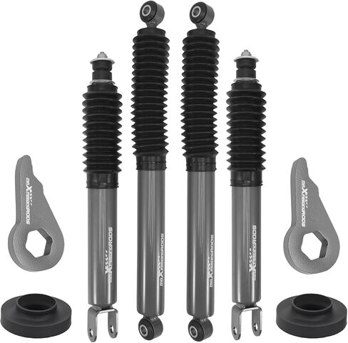 طقم تسوية الرفع 2 بوصة من maXpeedingrods لـ 2002-2006 Chevy/GMC Tahoe Yukon Avalanche Suburban Yukon XL 2WD/4WD، صدمات G1 مطورة in Kuwait