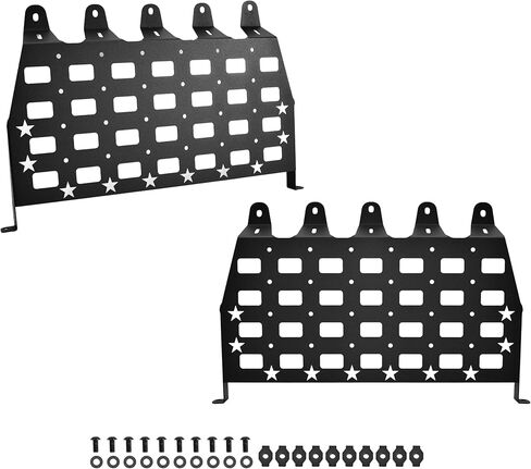 Bedside Cargo Molle Panels for XPEDITION ADV 2024+, Aluminum Rear Cargo Storage Panel Tool Organizer with Powdercoat Finish for Polaris XPEDITION ADV 5 2024-2026 Accessories, 2PCS in Saudi Arabia