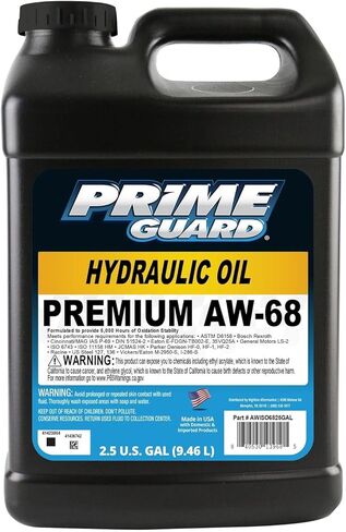 الزيت الهيدروليكي Prime Guard Premium ISO AW-68 - 5 جالون in Saudi Arabia
