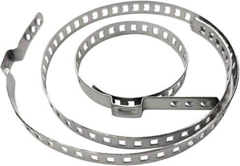Set of 10Pcs Universal Adjustable Axle CV Joint Boot Crimp Clamps Large & Small Kits in Saudi Arabia