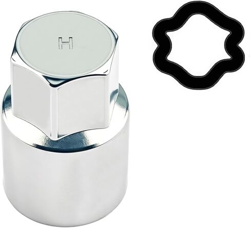 #H for Toyota Wheel Lock Key Compatible Toyota Lexus Tacoma H-Wheel Locking nut Key Removal Tool in Kuwait