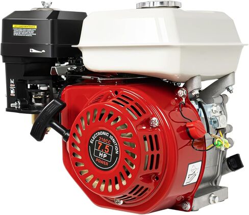 محرك Go Kart رباعي الأشواط، محرك غاز 7.5HP 210CC لمحرك الغاز HondaGX160 OHV مع بداية سحب، محرك بنزين مبرد بالهواء من Go Kart (مخزون أمريكي) in Kuwait