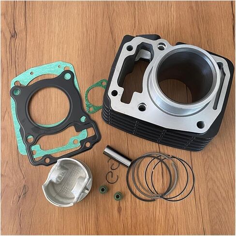 57.3 مللي متر تتحمل مجموعة اسطوانات الدراجة النارية مناسبة لـ SDH150 CBX150 WH150 CBF 150cc XR150 XR 150 CBF150 CRF150F KTT 150 150cc (فضي) in Saudi Arabia