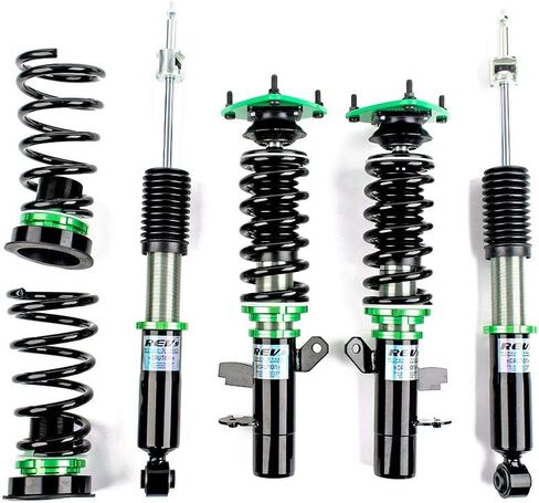 Rev9 R9-HPX-1003_1 Hyper-Street ONE Adjustable Coilovers Lowering Kit, 16 Damping Levels, Compatible With Ford Focus FWD (P3) 2012-18 excludes ST Models in Saudi Arabia