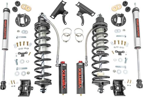 Rough Country 4.5" Coilover Conversion Kit for 2005-2022 Ford Super Duty - 50011 in Saudi Arabia