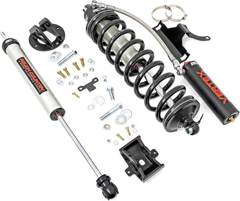 Rough Country 4.5" Coilover Conversion Kit for 2005-2022 Ford Super Duty - 50011 in Saudi Arabia