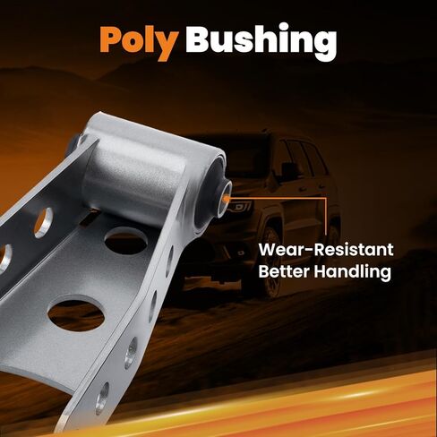 مجموعة الأغلال السفلية القابلة للتعديل من maXpeedingrods 2"-3" لـ 1993-1995 F-150، 2001-2003 F-150، لـ 1994-2001 Ram 1500، لـ 1992 Chevy S10 مجموعة أغلال التعليق الخلفية in Kuwait