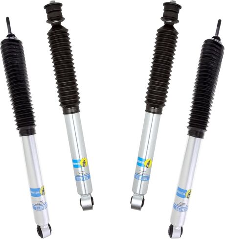 Bilstein Set of Front and Rear B8 5100 Series Shocks Compatible with 2014-2018 RAM 2500 w/o Air Suspension with 2-2.5" Front & 0-1" Rear Lift | Easy Installation in Saudi Arabia
