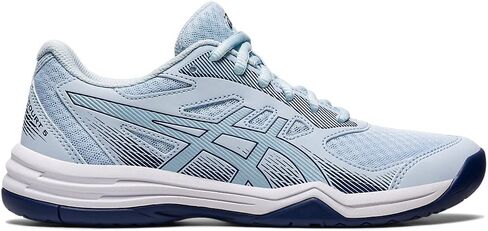 ASICS Women's Upcourt 5 Indoor Sport Shoe, 8.5, Black/Illuminate Mint in Kuwait