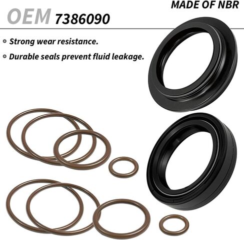 Fork Bushing Dust Oil Seal Rebuild Kit for Suzuki SV650 GSXR600, for Gl1500 CBR500R CBR600RR Shadow 1100, for Kawasaki Ninja ZX6R 1000SX Goldwing 88-00 Gold Wing in Saudi Arabia